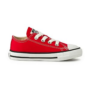 Tênis Converse All Star Chuck Taylor Infantil Vermelho