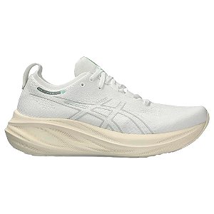 Tênis Asics Gel Nimbus 26 Feminino Branco Creme