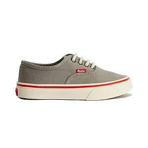 Tênis Redley Originals Infantil Cinza Branco Vermelho