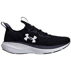 Tênis Under Armour Charged Slight 2 Masculina Preto Branco