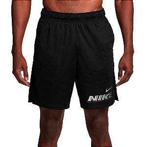 Bermuda Nike Dri-Fit Totality Gfx Masculina Preto Branco