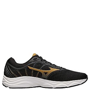 Tênis Mizuno Jet 6 Masculino Preto Dourado