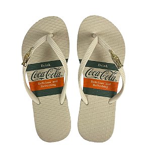 Chinelo Coca Cola Andale 24/25 CC4379 Feminino Off White Off White