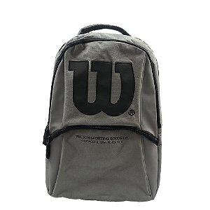 Mochila Wilson Sporting Goods Co Unissex Chumbo Preto