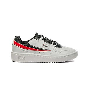 Tênis Fila Arcade Infantil Branco Vermelho Preto