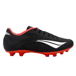 Chuteira Penalty Campo Fúria Y-2 Masculina Preto Laranja