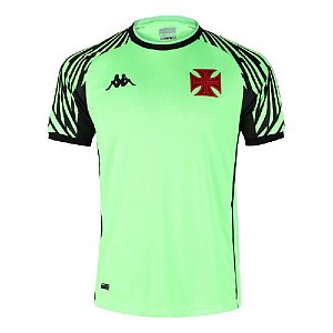 Camisa Oficial Vasco da Gama Goleiro II 21/22 S/N° Verde Preto