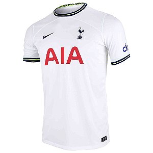 CAMISA NIKE  TOTTENHAM I 22/23 MASC BRANCO