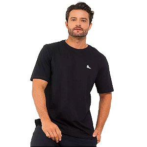 Camisa Converse Go-To Sneaker Patch Loose Fit Masculina Preto