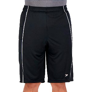Bermuda Poker Goleiro Nimbus Infantil Preto
