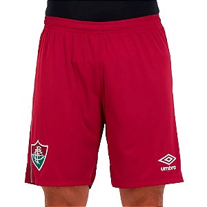 Calção Umbro Fluminense II 21/22 Masculino Vinho