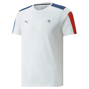 Camisa Puma BMW MotorSport T7 Masculina Branco
