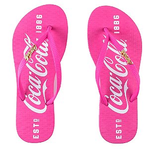 Chinelo Coca Cola 1886 24/25 Feminino Pink Pink