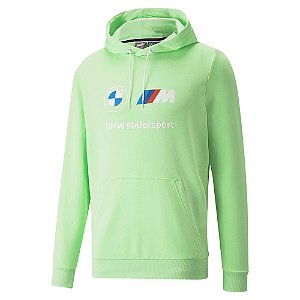 Casaco Puma BMW Motorsport Ess Fleece Masculino Verde