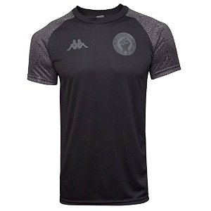 Camisa Oficial Vasco da Gama Respeito e Igualdade Infantil 2021 Preto