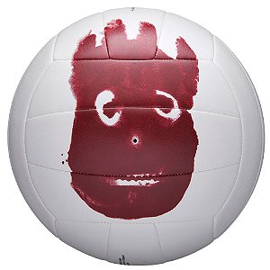 Bola Oficial Vôlei Wilson Castaway Filme Náufrago Branco Vermelho