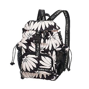 Bolsa Farm Pipoquinha Copacabana Preto Branco