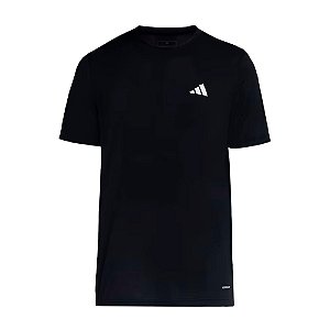 Camisa Adidas The Run Basic Masculina Preto Branco