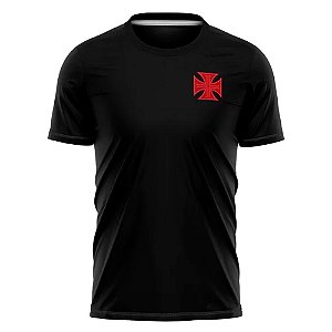 Camisa Braziline Vasco da Gama Graduate Masculina Preto