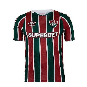 Camisa Oficial Fluminense I 24/25 Masculina Tricolor