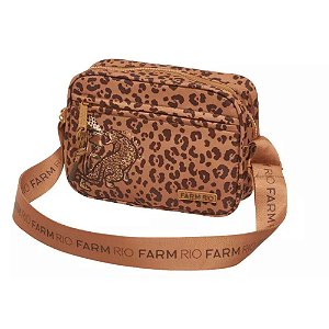 Bolsa Farm Ziriguidum Onça Marrom
