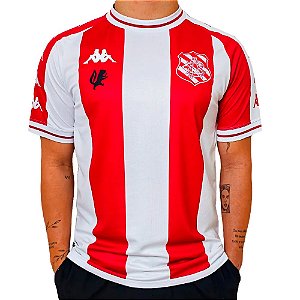 Camisa Oficial Bangu I 24/25 Masculina Branco Verrmelho