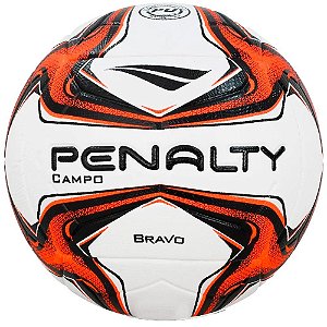 Bola Penalty Campo Bravo XXIV Branco Laranja Preto