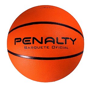 Bola Oficial Penalty Basquete Playoff IX Laranja Preto