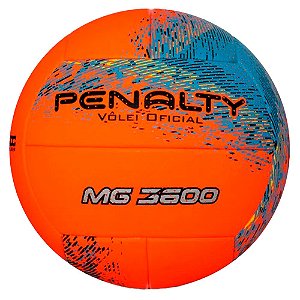 Bola Penalty Vôlei MG 3600 XXI Ultra Fusion Unissex Laranja