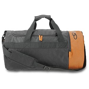 Mala Olympikus Gym Bag Preto Laranja