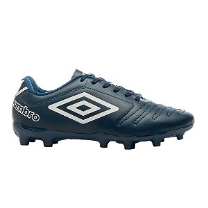 Chuteira Umbro Campo Class Masculina Marinho Branco