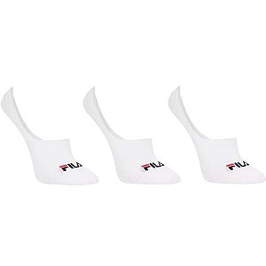 Kit Meia Fila Tripack Invisible C/3 Pares Branco