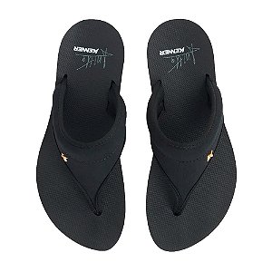 Chinelo Kenner Kyra From Rio Anitta Feminino Preto Branco