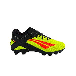 Chuteira Penalty Campo RX Locker Y-3 Infantil Amarelo Preto