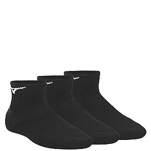 Kit Meia Mizuno Basic Cano Baixo C/3 Preto