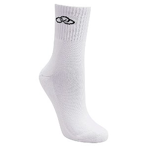 Meia Olympikus Cano Médio Masculina Branco