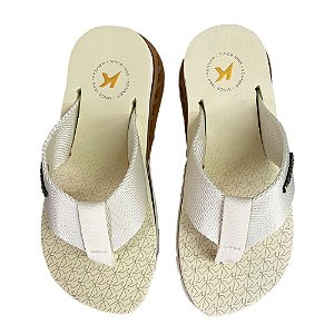 Chinelo kenner Rakka Edição Especial Unissex Bege