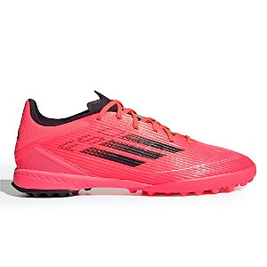 Chuteira Adidas Society F50 Club Masculina Vermelho Preto