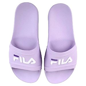 Chinelo Fila Sleek Slide Feminino Lilás