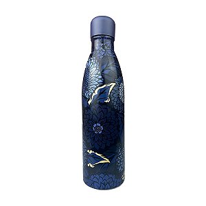 Garrafa Farm Glub 750ML Floral Azul