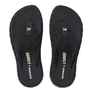 Chinelo Kenner Megah Core L7 Masculino Preto