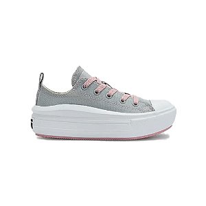 Chuck Taylor All Star Move Canvas+1 Roxo