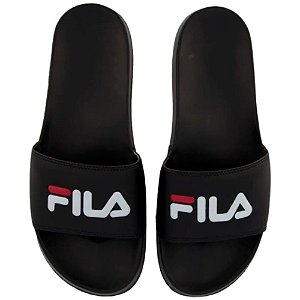 Chinelo Fila Drifter Basic Preto Branco