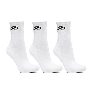 Kit Meia Olympikus Cano Médio C/3 Pares Masculino