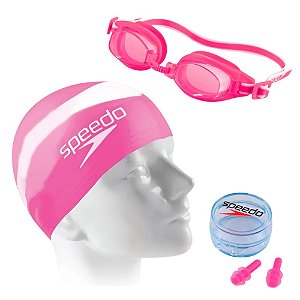 Kit Speedo Swim Unissex Rosa