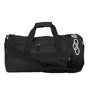 Mala Olympikus Gym Bag Unissex Preto Branco