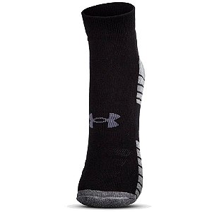 KIT MEIA UNDER ARMOUR HEATGEAR TECH LOCUT CANO CURTO PTO