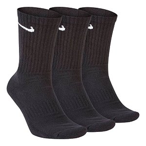 Kit Meia Nike Everyday Cano Alto - 3 pares
