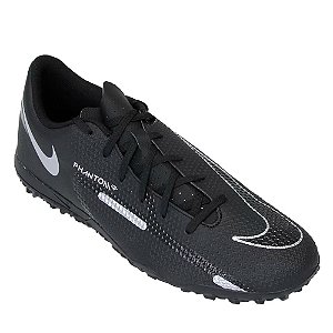 Chuteira Nike Phantom Gt2 Preto Prata