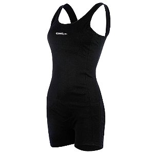 Macaquinho De Natação e Hidroginástica Basic Speedo Unissex Preto